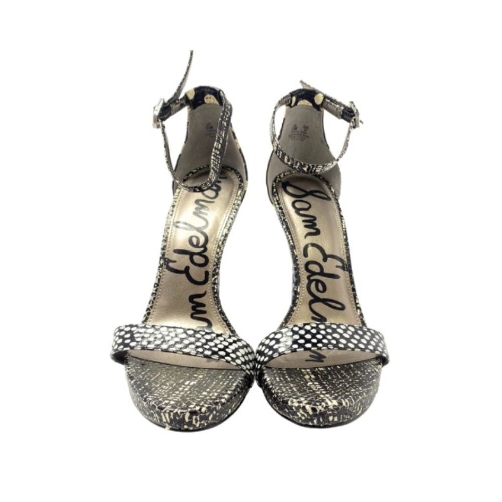 Circus Sam Edelman Black and White Print Women's Heels